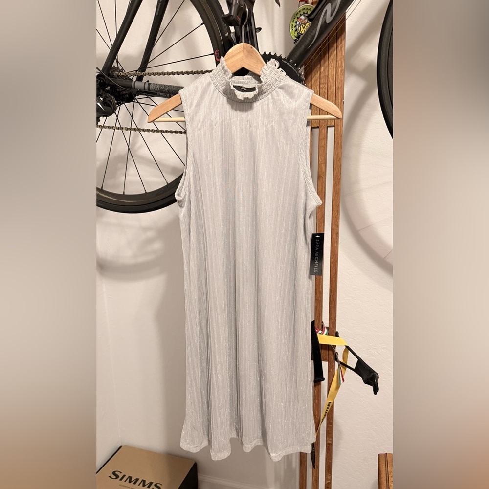 Gray Sleeveless Dress